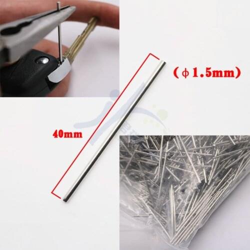 One Piece Auto Remote Key Pin Remove Pin Tool Needle Pin Remover Nail 1.5x40mm