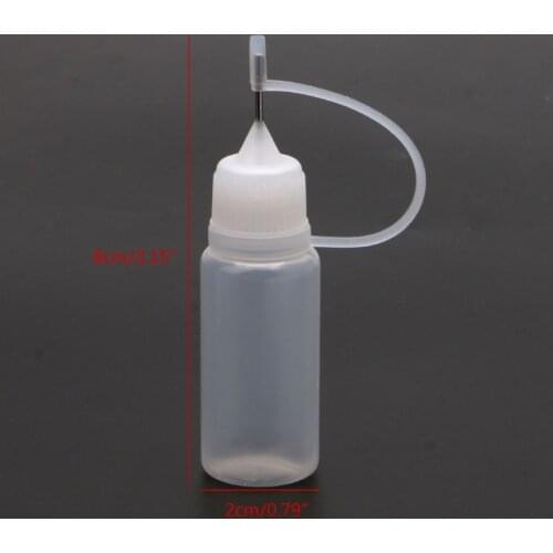 10Pcs Epoxy Resin Mold Coloring Bottles With Syringe Needle Resin Colorant Tools