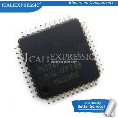 10PCS PIC24FJ64GA004-I/PT PIC24FJ64GA004 PIC24FJ64GA PIC24FJ64 QFP-44 In Stock