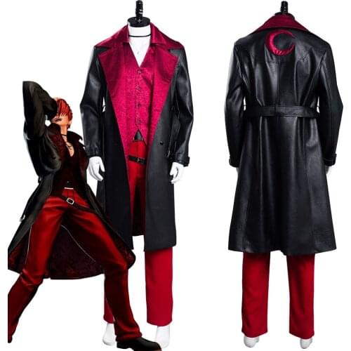 The King of Fighters XV - Iori Yagami Cosplay Costume Outfits Halloween Carnival Suit