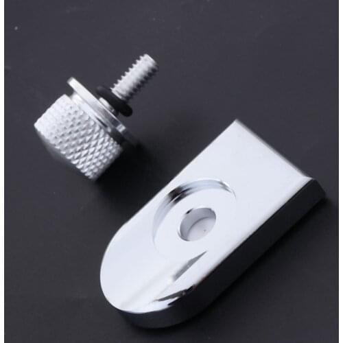 Fender Cut Seat Bolt Tab Screw Mount Knob Cover Nut Kit for Harley 1 Set
