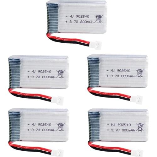 3.7V 800mAh 25C Lipo Battery for Syma X5C X5SC X5SW Top selling Q7 RC Quadcopter Drone Battery for SYMA Drone RC Battery