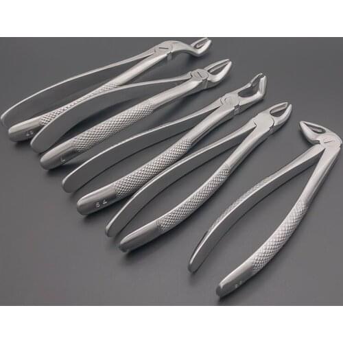 Medical adult dental extraction forceps dentist tools wisdom tooth residual root forceps root tip forceps