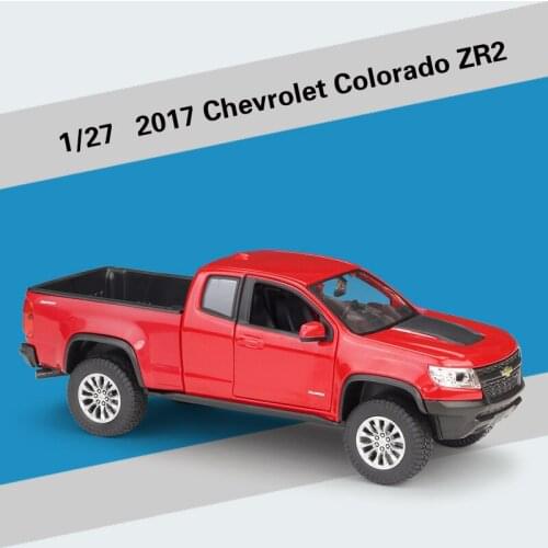 1:27 Chevrolet Colorado ZR2 Pickup Alloy Car Model Diecasts & Toy Vehicles Collect Car Toy Boy Birthday gifts