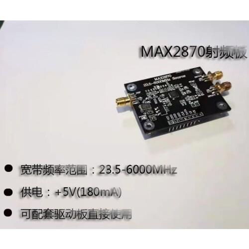 6GHz DDS RF Signal Source Phase-locked Loop Point Frequency Sweep Microwave Signal Source Frequency Synthesis Module MAX2870