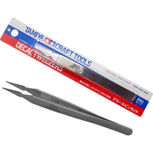 Tamiya 74052 Hobby Model Kit Tool Craft Decal Tweezers
