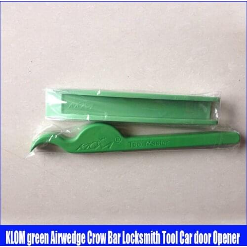 Green Set Durable Nylon Wedge Crowbar Locksmith Tool Master Lock car locksmith tools