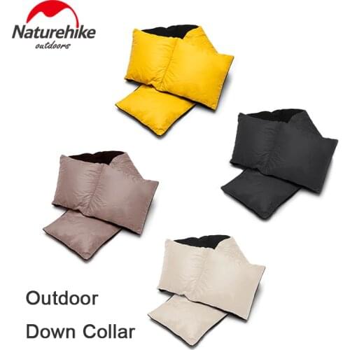Naturehike Goose Down Scarf Ultralight 100g Outdoor Hiking Thicken Scarf Velvet Liner Waterproof Portable Winter Equipment