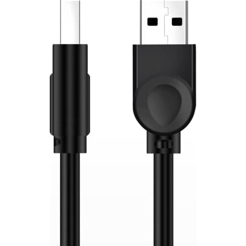 New Arrival USB High Speed 2.0 A To B Male Cable 0.5m 1m 1.5m 3m 5m For 3D Label Printer