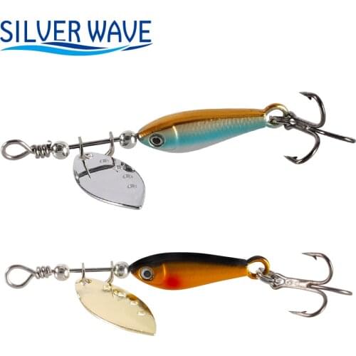 5.5g-20g Fishing Spinner Bait Hard Metal Jig Lure Treble Hook Artificial Spoon Wobbler Feeder Carp Fishing Tackle