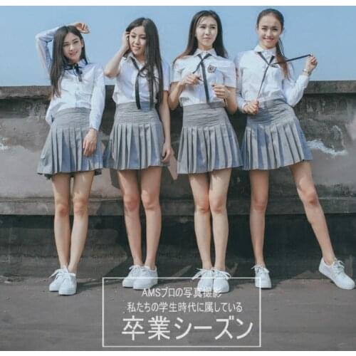High school students uniform JK student wear female high school uniform service class JK uniform graduation suit sailor suit