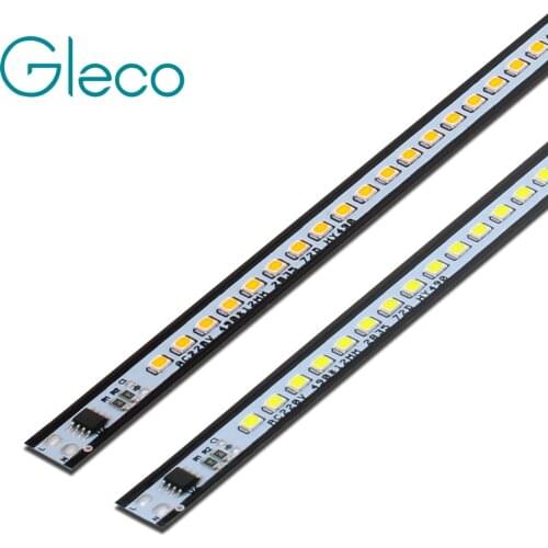 10PCS x 49cm LED Bar Light Strip 2835 SMD 72LEDs 220V Aluminum alloy PCB High lumen for DIY lighting project don't need driver
