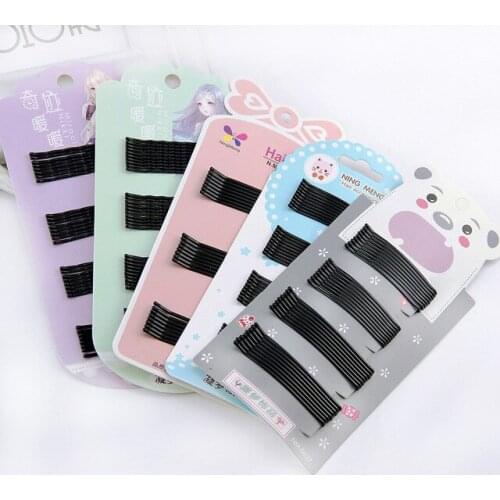 Hair Clip Ladies Hairpins Girls Hairpin Curly Wavy Grips Hairstyle Hairpins Women Bobby Pins Styling Hair Accessories