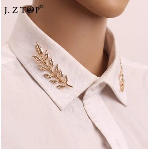 Retro Leaf Brooch Suit Collar Pin Feather Brooch pokemon pin broszka For Women Jewelry Accessories spille da donna