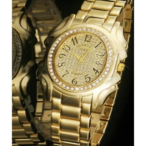 2019 Fashion Watch Quartz Watch Women Analog Wristwatches Bling Crystal Clocks Stainless Steel Watch Relogio Feminino