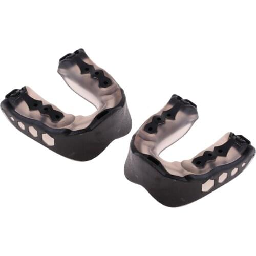 1 Pair Mouth Guard/Teeth Protector - Great for Boxing, MMA, Rugby, Muay Thai, Karate, Taekwondo and All Contact Sports
