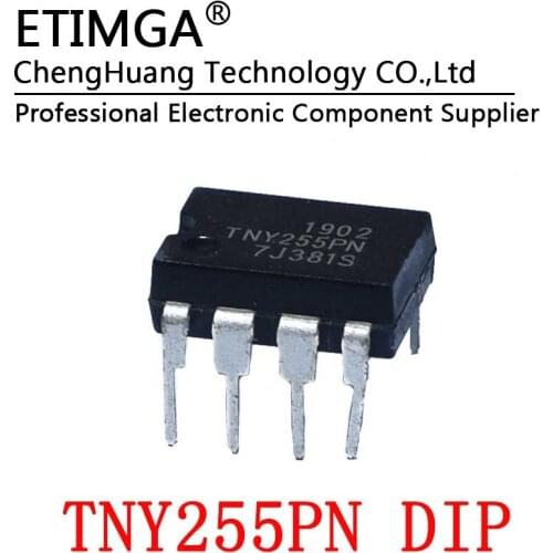 2PCS/LOT TNY255 TNY255PN TNY255P DIP-8 Ower Module Management Chip IC