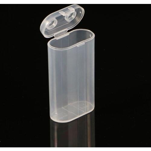 Durable 5pc 2X18650 Battery Holder Case 18650 Battery Storage Box Rechargeable Battery Power Bank Plastic Cases