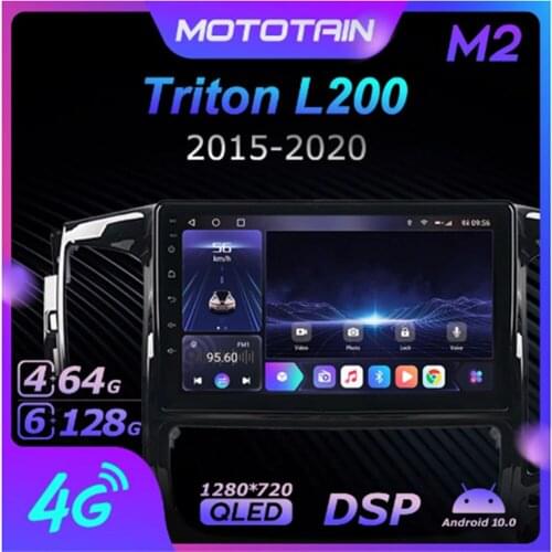 K7 Ownice 6G+128G Android 10.0 Car Radio For Mitsubishi Triton L200 2015 - 2020 Multimedia 4G LTE GPS Navi 360 BT 5.0 Carplay