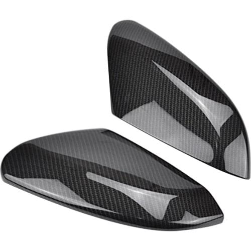 Carbon Fiber Rear View Side Mirror Cover Rear View for Honda Civic 10Th 2016-2018