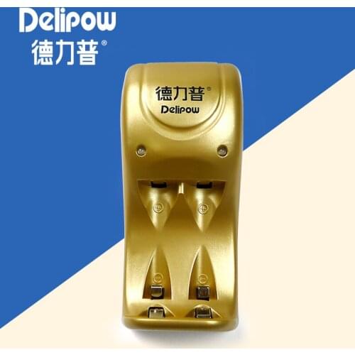 Delipow new smart universal charger safety plug charger can charge three No. 5 No. 7 802 Rechargeable Li-ion Cell