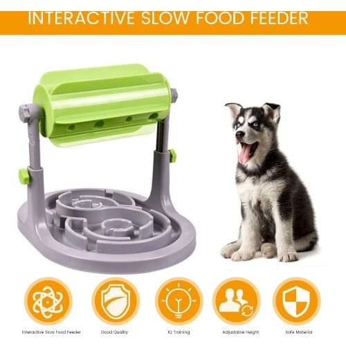 Interactive Dog Cat Food Treat Ball Bowl Toy Funny Pet Shaking Leakage Food Container Puppy Cat Slow Feed Pet Smart Foraging