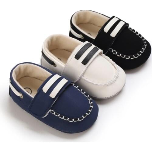 Classical Baby Boy Girl Shoes Boy Casual Shoes Toddler Soft Sole Anti-slip First Walkers Booties Infant Newborn Crib Shoes