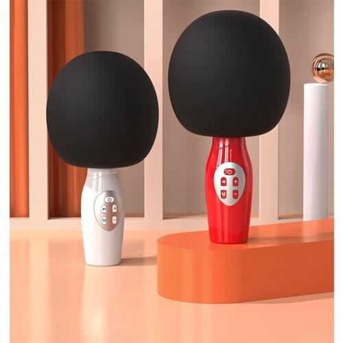 Mushroom head microphone sound integrated singing bar National Childrens household small giant egg lovely stage