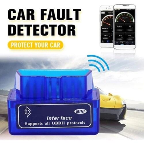 Car Fault Detector Mini Bluetooth Car Fault Detector Support for OBD2 Protocols Car Styling