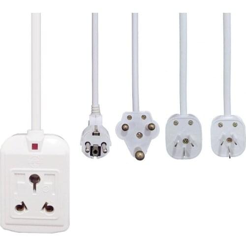 Au Eu Plug Travel Adapter Adapter Large South African Au Plug 16a To Power Socket With Cord Extension Electric Appliance Outlet