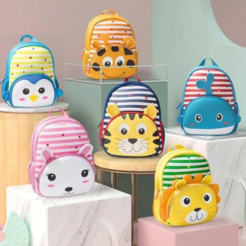 Kids Baby Boys Girls Kindergarten Schoolbags 3D Animal Bear Toddler Backpacks Children Rucksack Baby Travel Bags