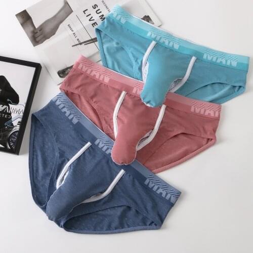 Sexy Lingerie Male Underwear Fashion Mens Underpants Breathable Briefs Man Mesh Underwear Mens Sexy Letter Underpants Briefs