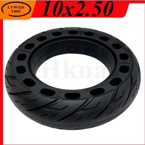 10x2.50 Solid Wheel Tyre Tire for Quick 3 Inokim ZERO 10X Self Balancing Hoverboard Smart Electric Balancing Folding Scooter