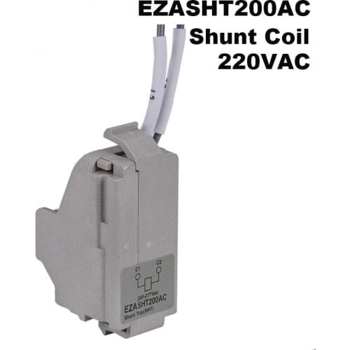 Schneider ELectric Shunt Trip EZASHT200AC Shunt Coil 220VAC 50/60Hz 024DC For EZD100 Type Built-in 30164 Original Export