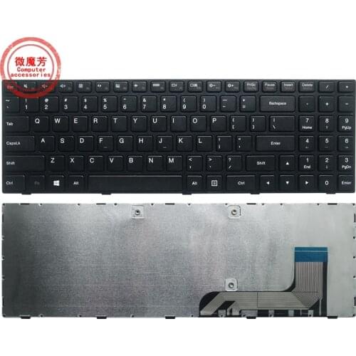 US Black New For Lenovo For Ideapad 100-15 100-15IBY 100-15IBD 300-15 B50-10 B50-50 Laptop Keyboard English