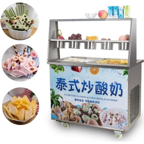 Good Quality Fried Ice Cream Roll Machine/Fry Ice Machine Fried Ice Cream/Stir Fry yogurt Machine
