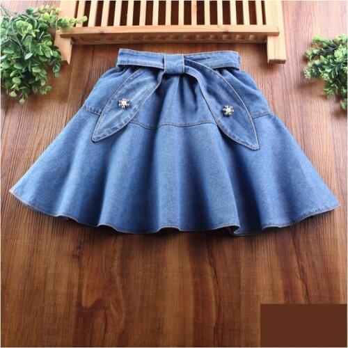 Wiqiripi Denim Skirts For Girls