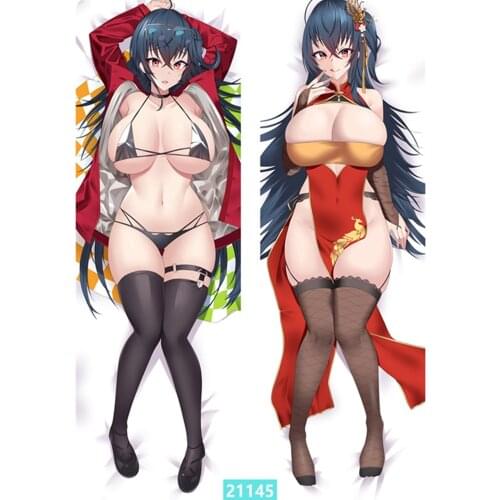 Anime Azur Lane Pillow Case Protective Cover 3D Double Side Bedding Pillow Body Pillow Case 40*120cm 50*150cm 60*180cm