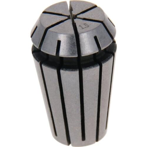 ER16 Collet CNC Chuck Workholding Clamping Spring Collet 27.5mm Height 1/4" 1/8" 1 -10mm for Lathe Engraving Machine Tool Holder