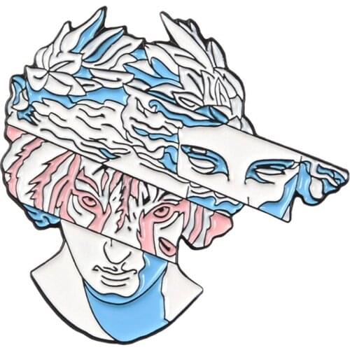 Manufacturers custom metal logo shoulder fancy nautical brooch pin for lady can be customized with your logo design