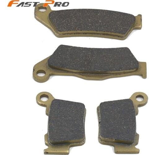 Motorcycle Front Rear Brake Pads For KTM SX XC EXC XCW SXF SMR XCF 125 150 200 250 300 400 450 SIX DAYS Enduro ADV Motorcross