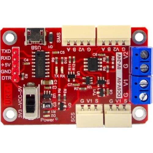 Multi Function Serial Port Signal Converter FE-URT-1 USB to TTL /485 Bus Programmer Easy Debugging Support Upgrading