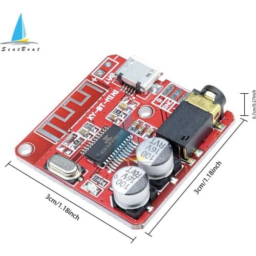 3.7-5V Bluetooth Audio Receiver Board Bluetooth 4.1 5.0 MP3 Lossless Decoder Board Wireless Stereo Music Module