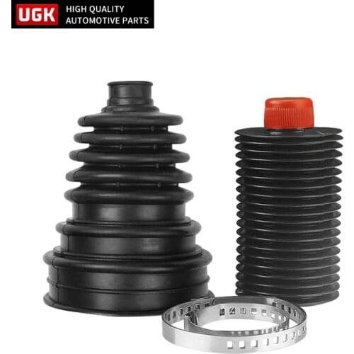 CR Silicone CV Joint Boot Clamps Grease Universal Outer CV Joint Boot Kit