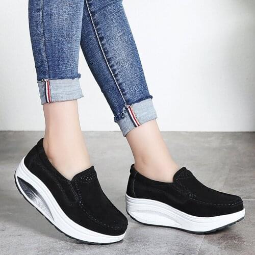 Women Sports and Leisure Comfortable Shoes Breathable Walking Footwear for Female Zoom Air Stability Large Size