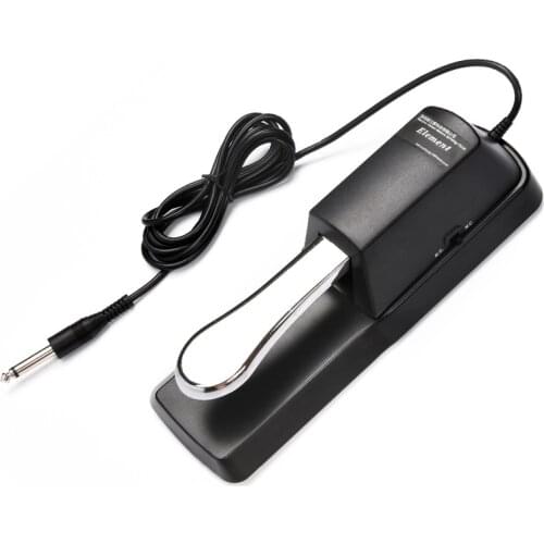 Universal Piano Keyboard Sustain Damper Pedal for Yamaha Casio Roland Electric Piano Electronic MIDI Keyboards Organ Foot Pedal