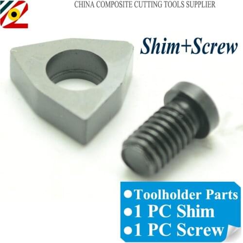 EDGEV Turning Tool Holder Parts Shim and Screw For C Type or D/M type toolholders