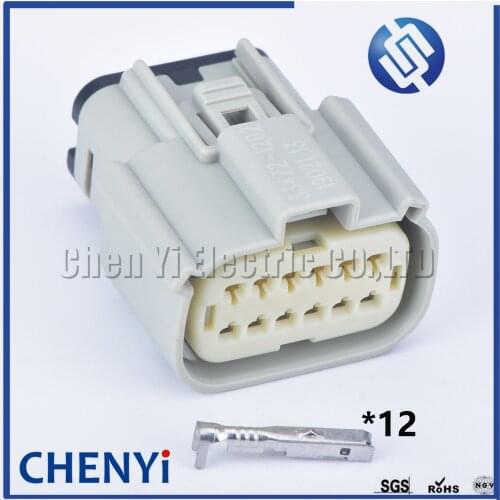 1 set molex 12 Pin female 33472-1202 Headlight Socket Automotive waterproof connector Lamp Light Connector For Ford DEGE