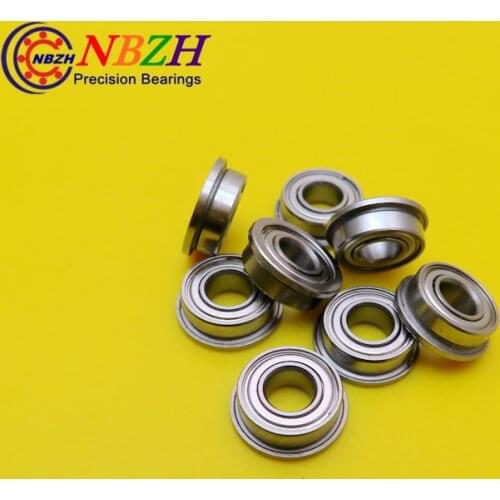 20pcs Free Shipping SUS440C environmental corrosion resistant flanged stainless steel bearings SMF115ZZ 5*11*12.5*4*0.8 mm