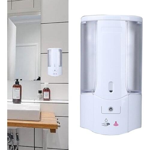 Automatic Soap Dispenser Touchless Sensor Shampoo Detergent Wall Mounted Sanitary Kitchen Bathroom Hand Sanitizer Dispenser
